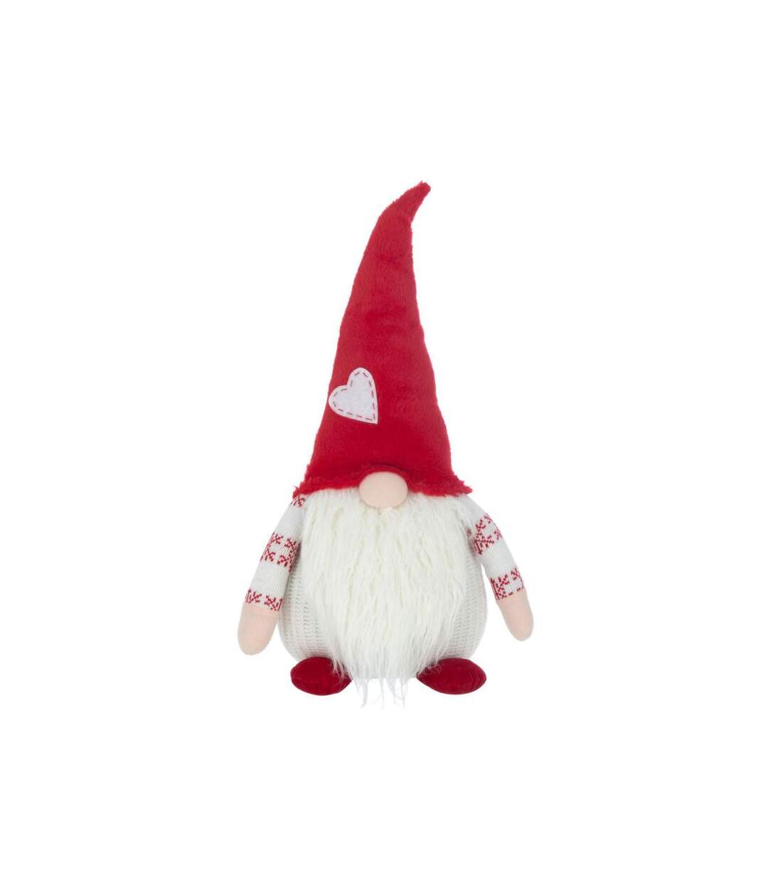 Paris Prix - Statue Déco Lutin cœur 57cm Rouge