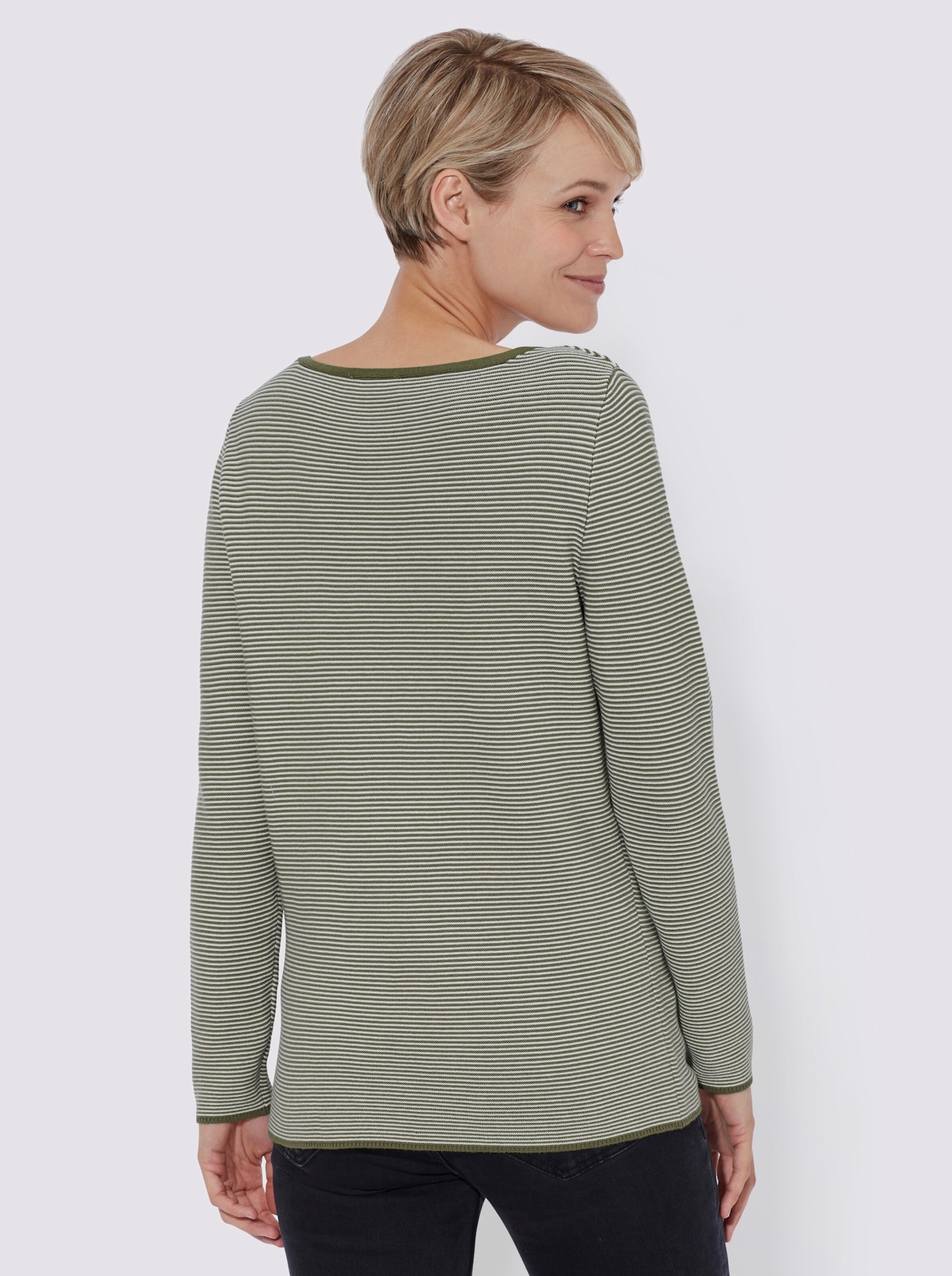 Langarm-Pullover
