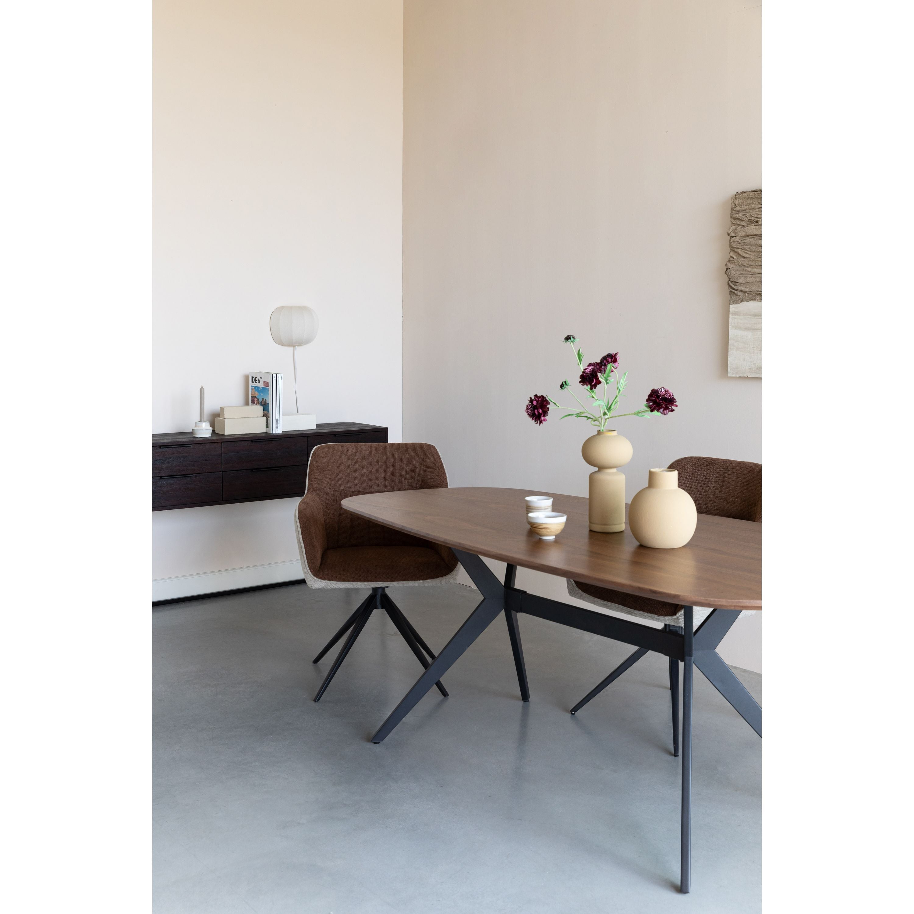 Housecraft Living Chase Tafel Organisch Rechthoek - Beige