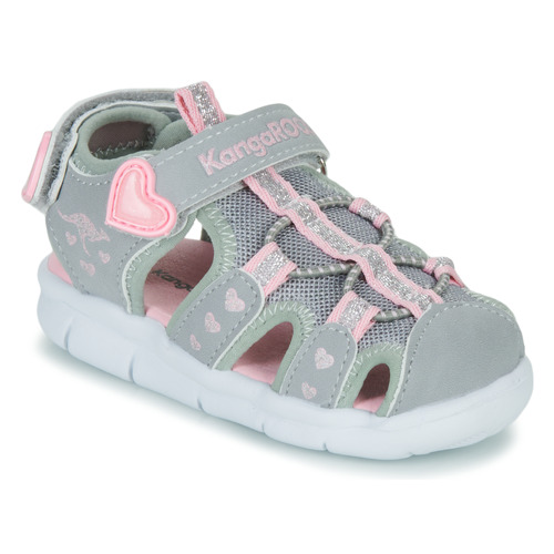 Kangaroos - K-MINI - Gris / Rose