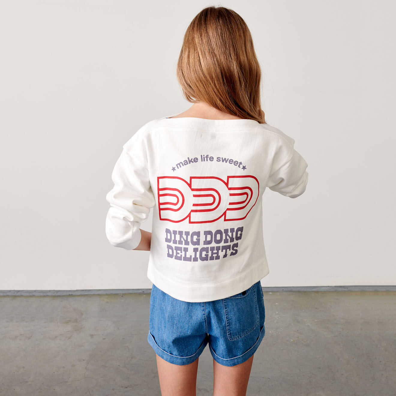 Bellerose Sweat Biba en Coton blanc