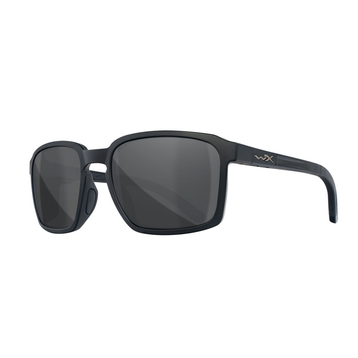 Wiley X ALFA Solbrille, Grå Glas, Mat Sort Stel, Unisex - Spejder Sport