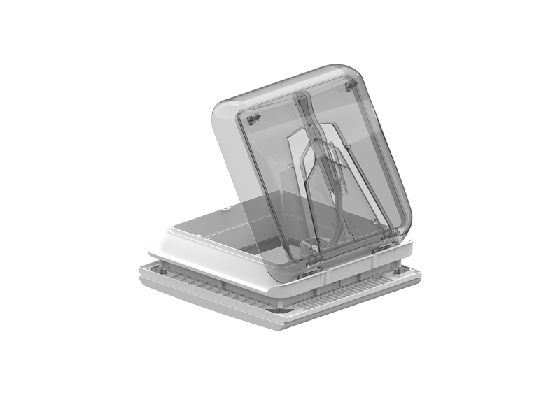 Dachhaube VENT 28 F mit aerodynamischer Form - Crystal