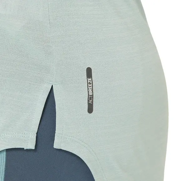 ASICS Nagino Run Hardloopshirt Lange Mouwen Blauw Dames