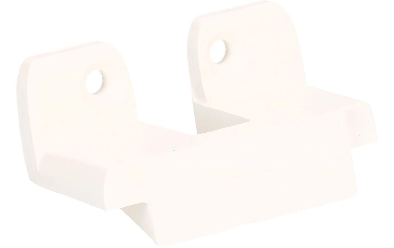Halterung erhöht, CUBO, Weiss 2 StückBefestigungsset zur erhöhten Montage der CUBO-Anschlussfelder auf ebenen, magnetischen Flächen