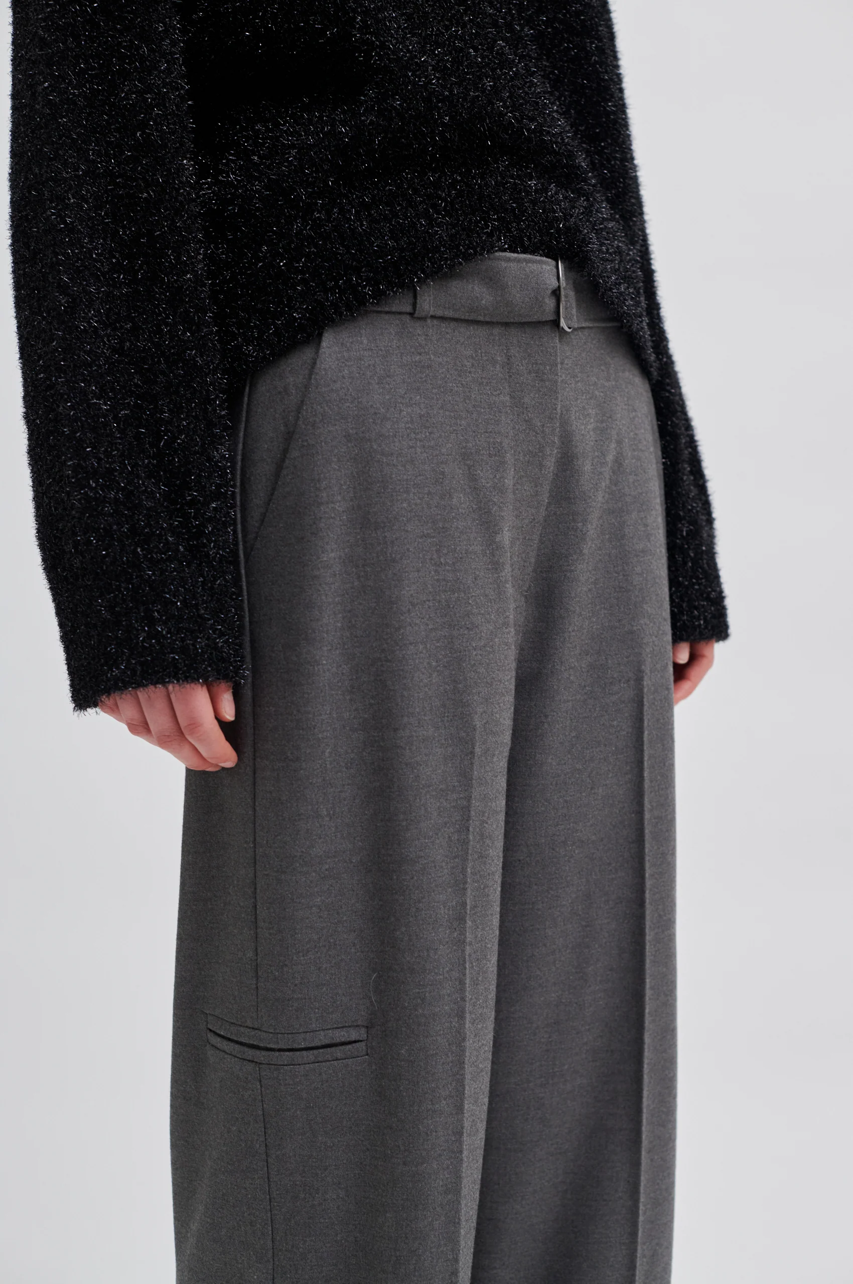 Second Female  Tradition bukser - Grey Melange