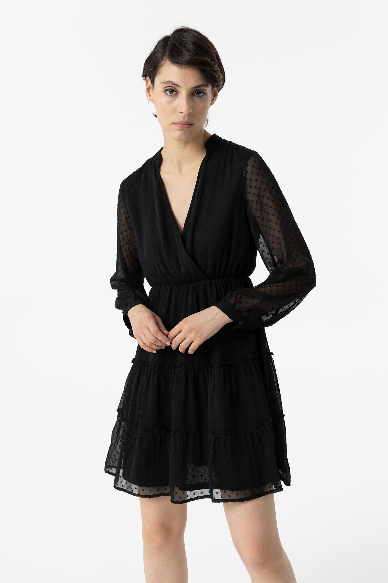 Vestido Envelope Plumeti