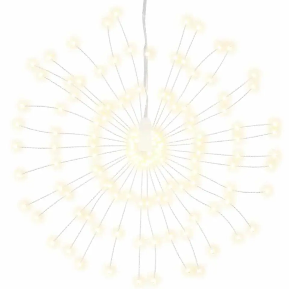 vidaXL - Kerstverlichting - Warmwit - 4 stuks