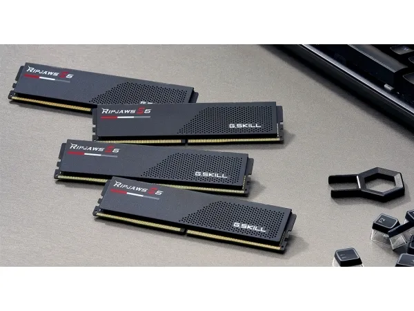 G.Skill Ripjaws S5 - DDR5 - sæt - 32GB: 2 x 16 GB - DIMM 288-PIN - 5600 MHz - CL36 (36-36-36-76) - 1.20 V - ikke bufferet - ikke-ECC