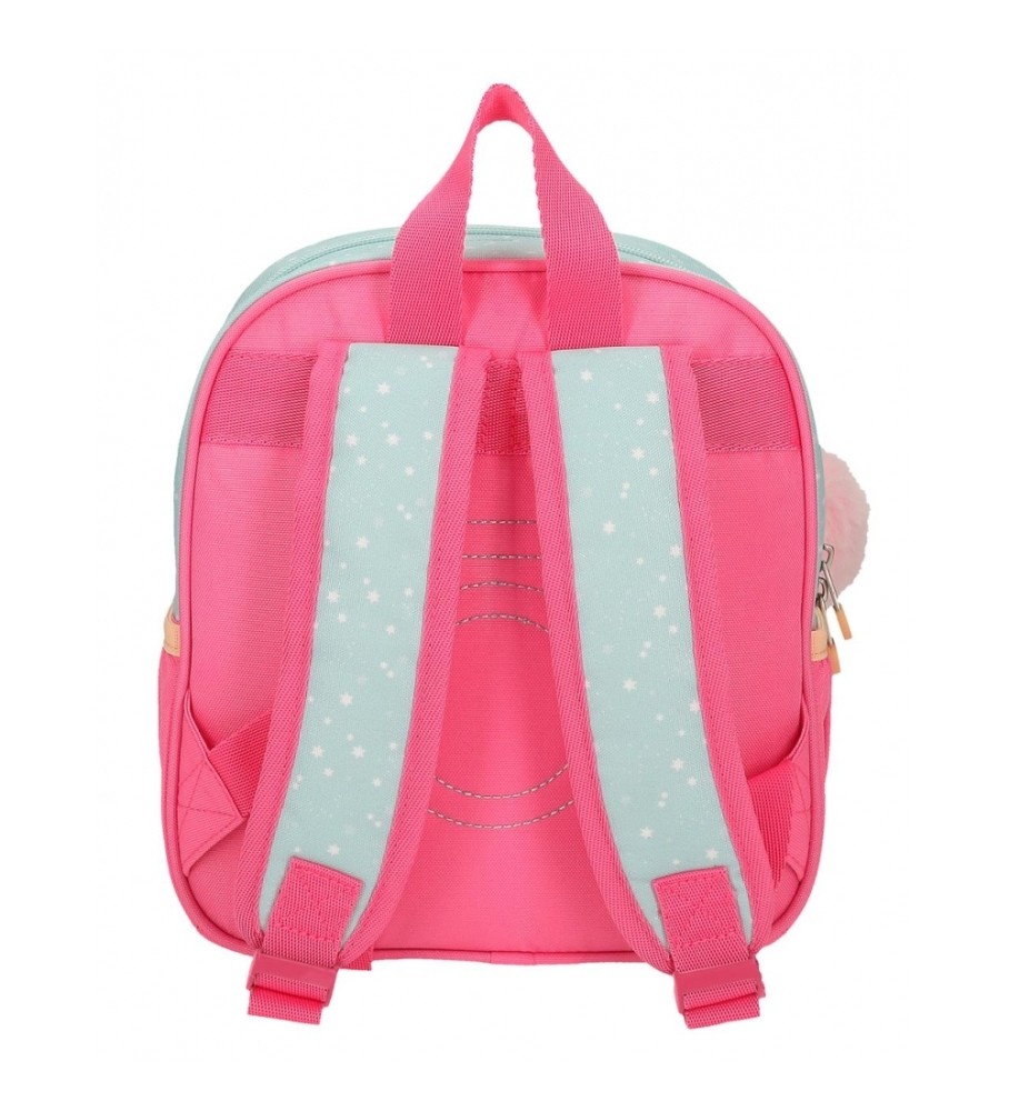 Mochila pré-escolar Enso, balões Enso de 25 cm, turquesa.