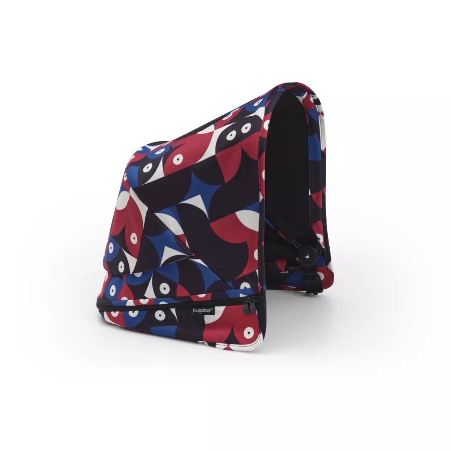 Bugaboo Sonnendach Donkey 5 RedBlue Special Edition