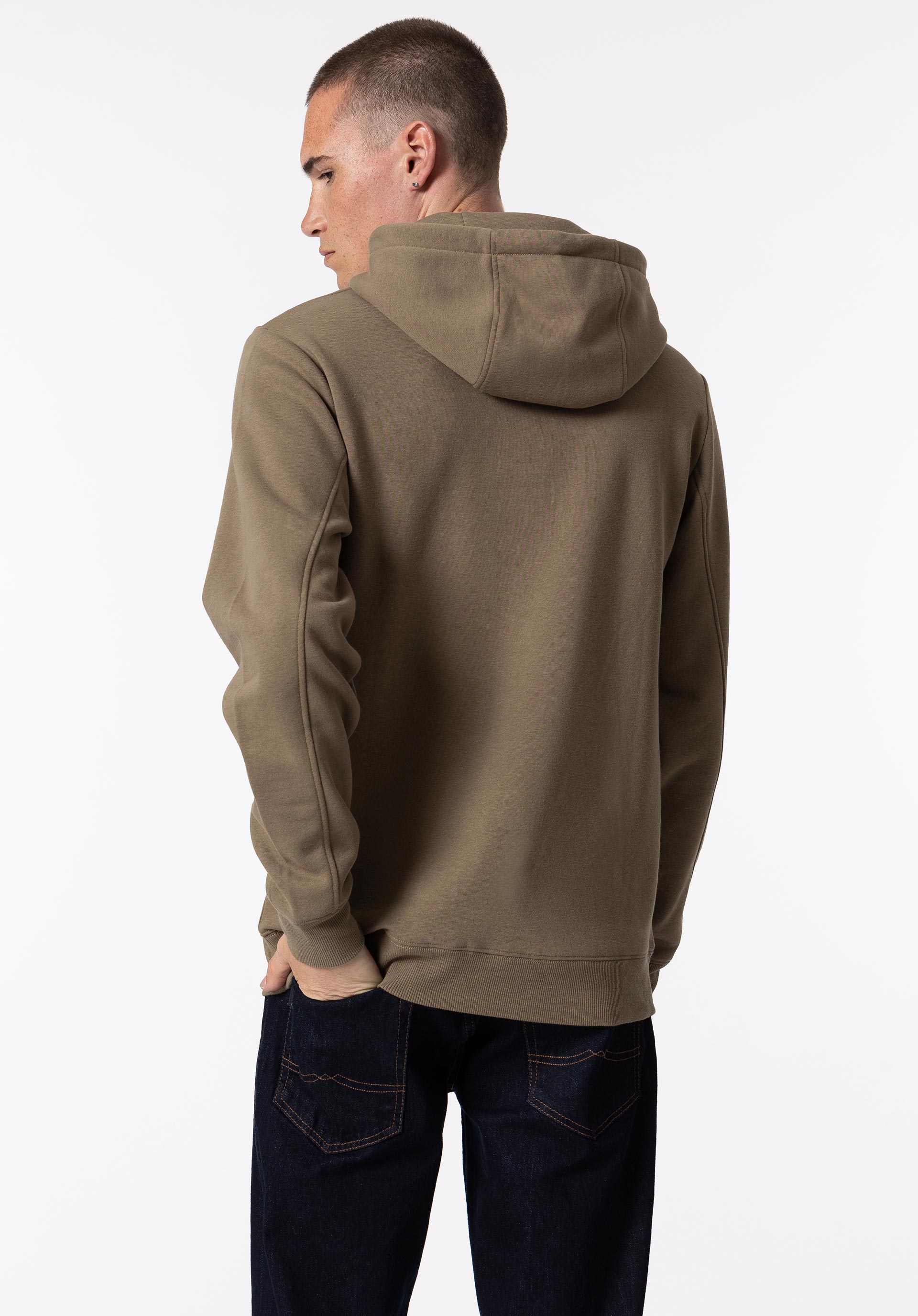 Hoodie com Estampado Frontal