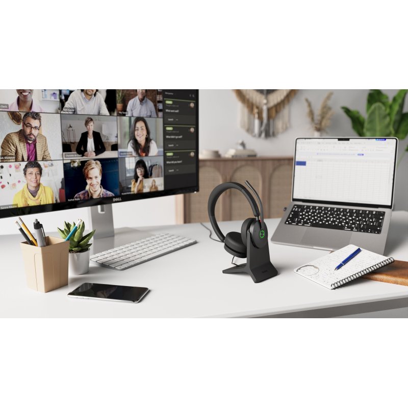 Casque micro sans fil Yealink BH74 UC avec support de charge