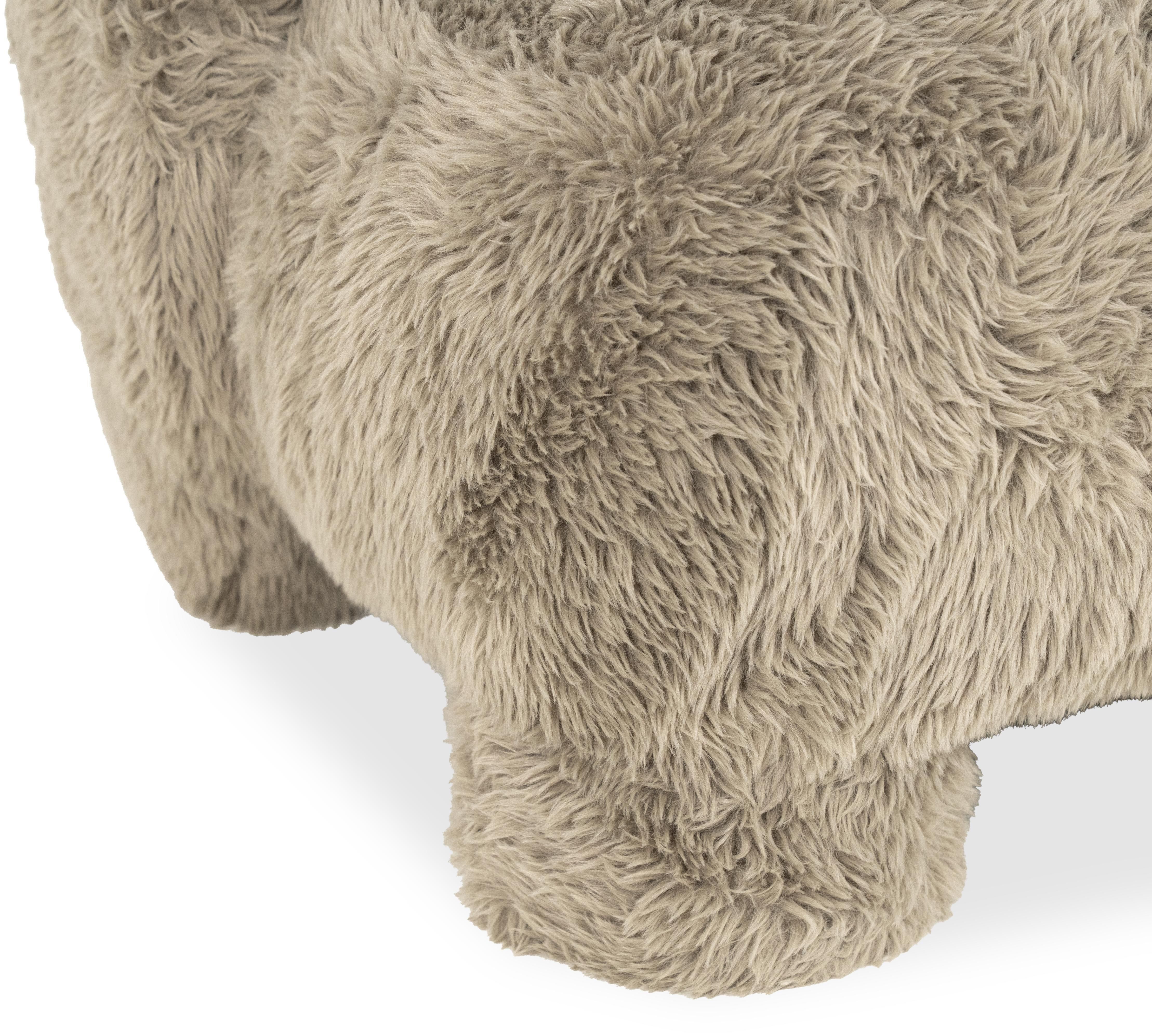Fauteuil Taupe 96443 Samson B78 x D83 x H74 cm