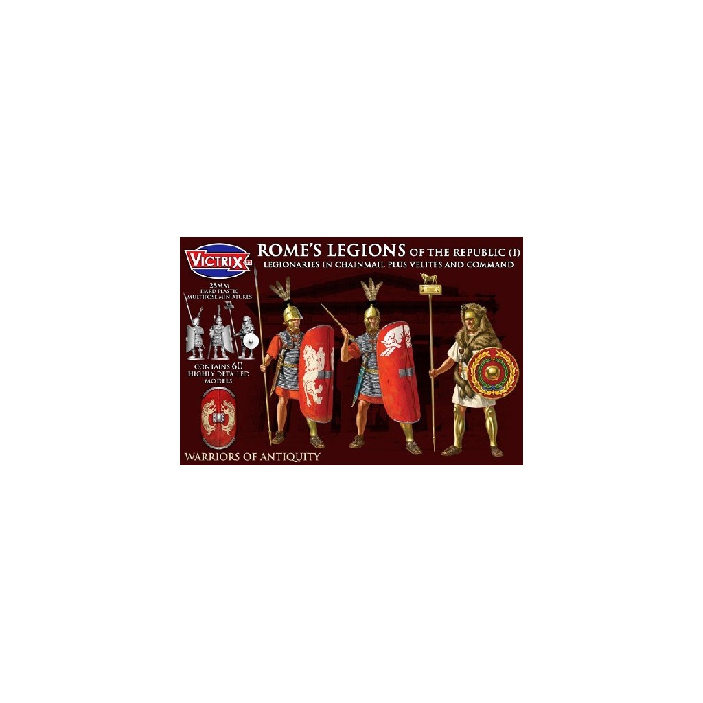 Rome's Legions of the Republic (I) in chainmail plus Velites and Command