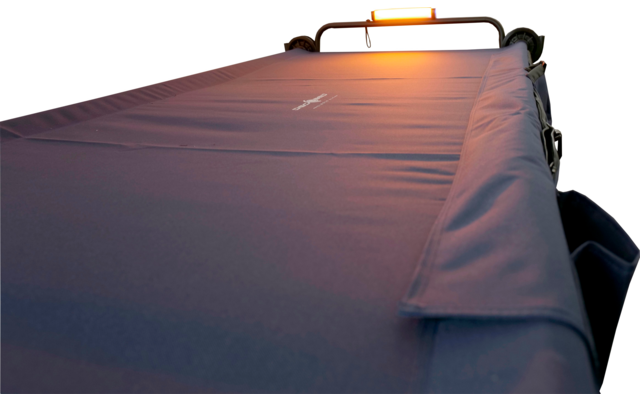Disc-O-Bed Campingliege XLT mit Taschenlampe