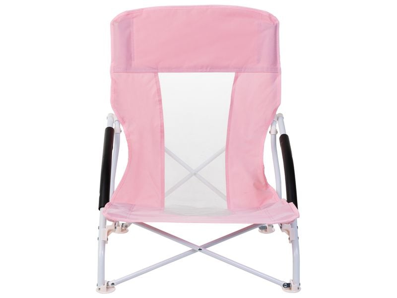 KOOR Strandstuhl Puoolo, Rosa Gemütlicher Campingstuhl
