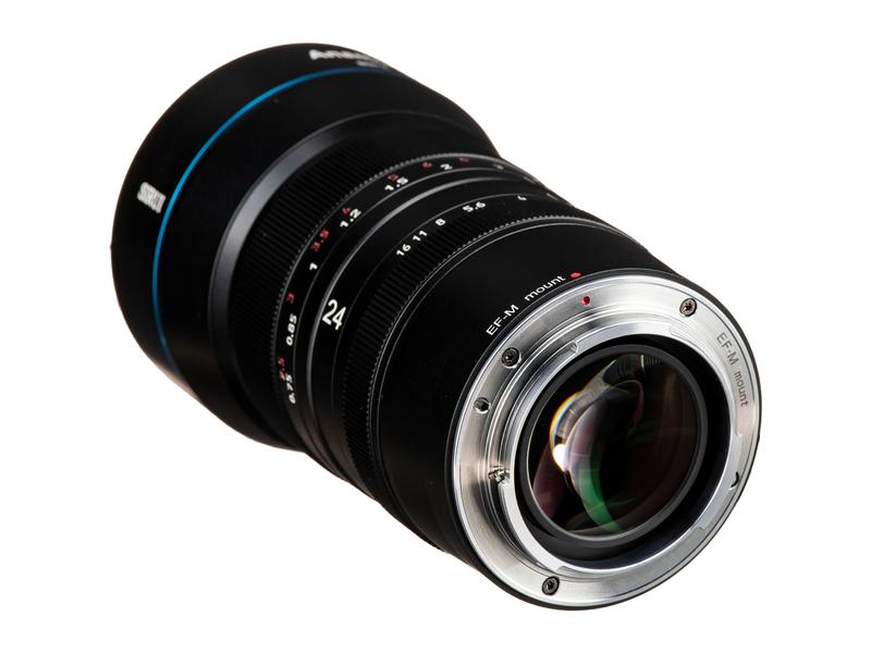 Sirui Festbrennweite 24mm F/2.8 anamorph 1.33x – Canon EF-M Festbrennweite in Kinoqualität für Kameras mit Canon EF-M-Bajonett