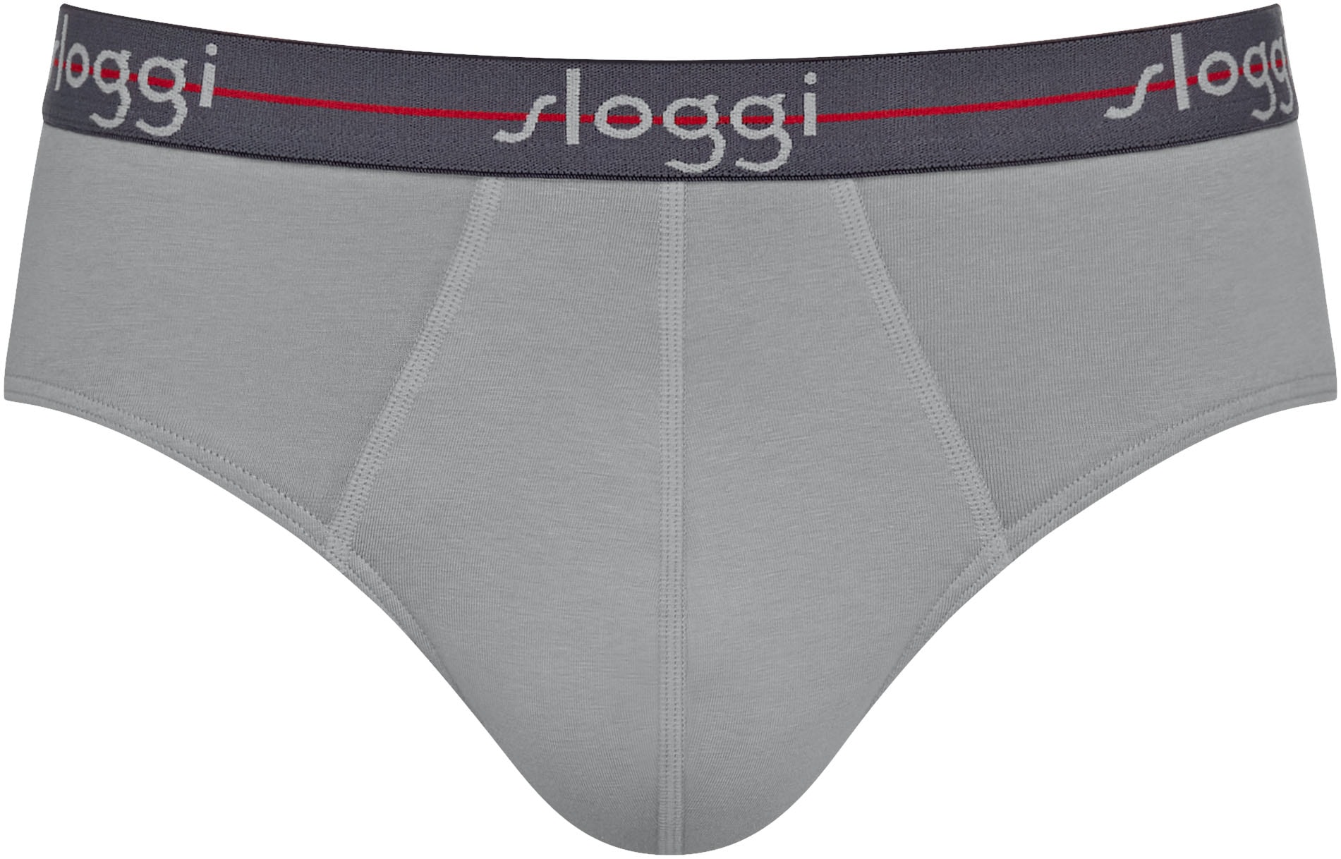 sloggi Slip »men Start Midi C2P box«, sportlicher Schnitt, weicher Bund