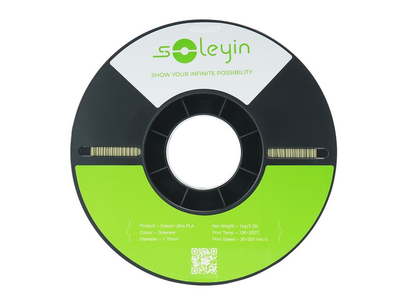 Creality Filament Soleyin Ultra-PLA Grün 1.75 mm 1.29 kg 1.75 mm PLA Filament