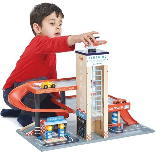Tender leaf toys garage en servicestation