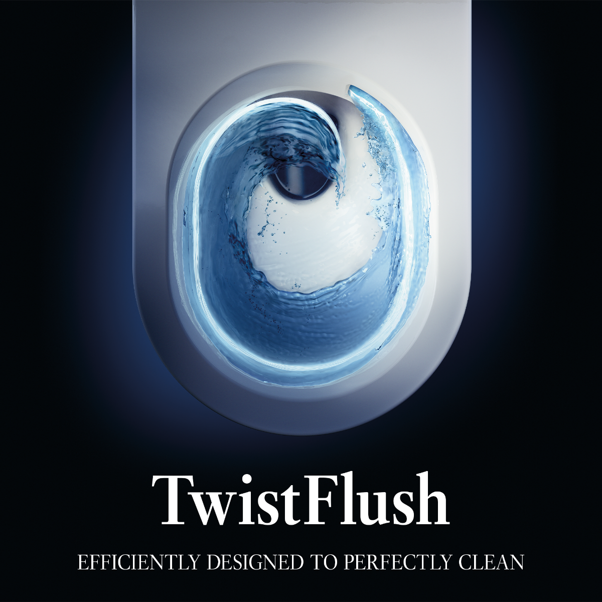 Villeroy & Boch Architectura randloos toilet CeramicPlus met TwistFlush rechthoekig wit glans