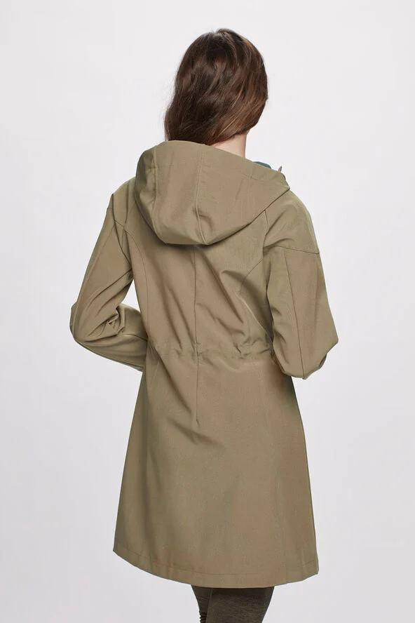 H2O Ingrid lang softshell jakke Brun