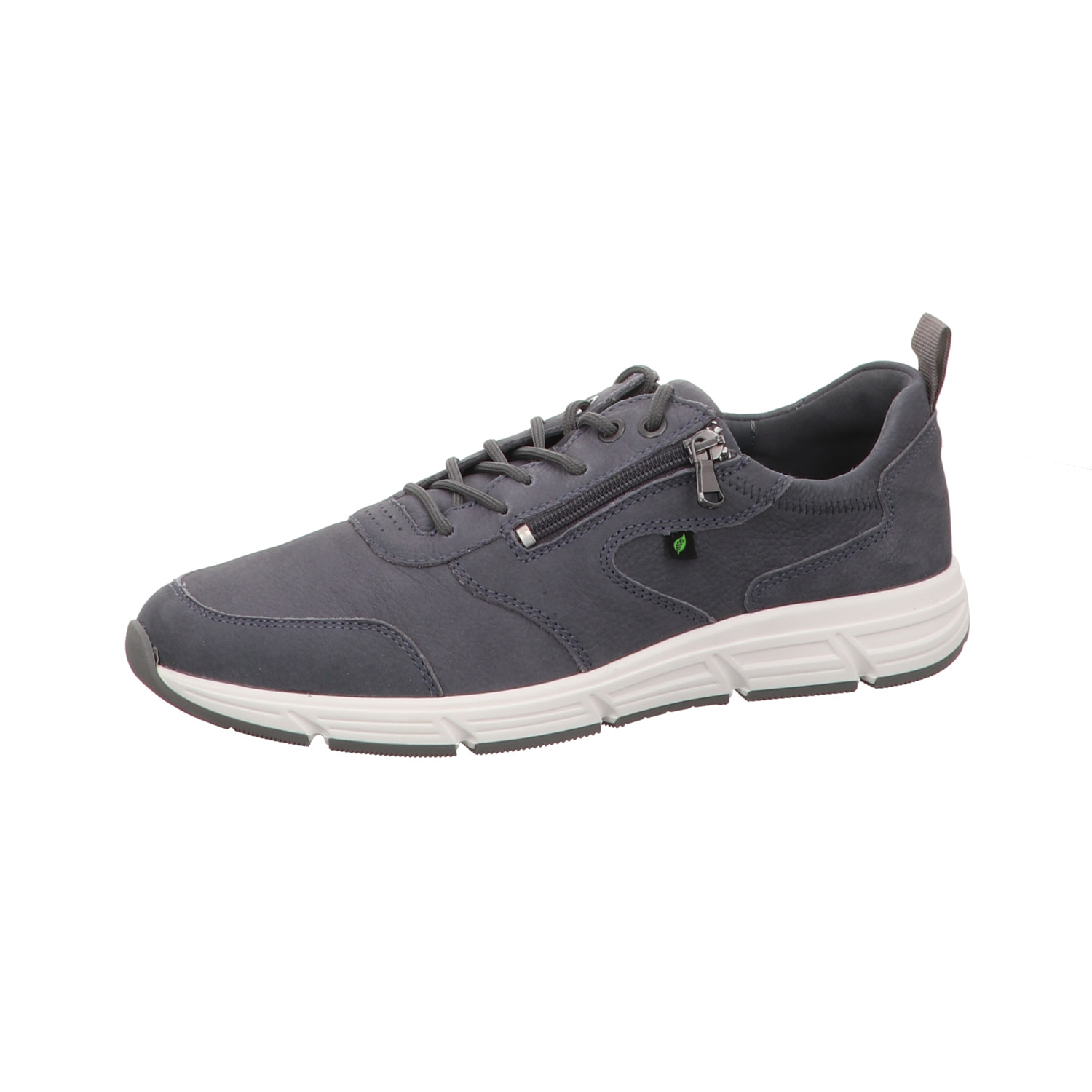 Waldläufer Schnürhalbschuh blau
