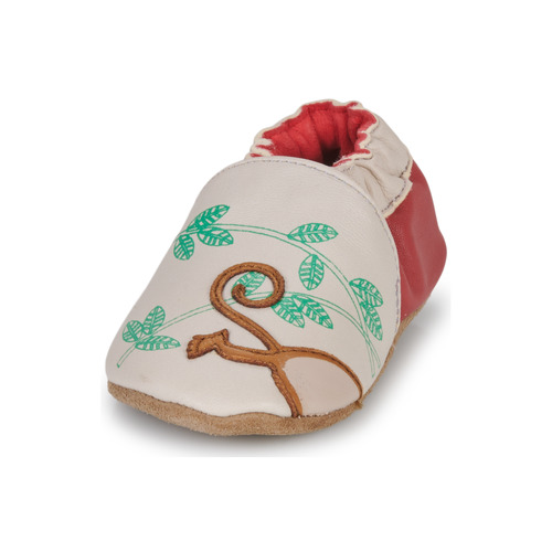Robeez - ACROBATIC MONKEY - Beige / Rouge