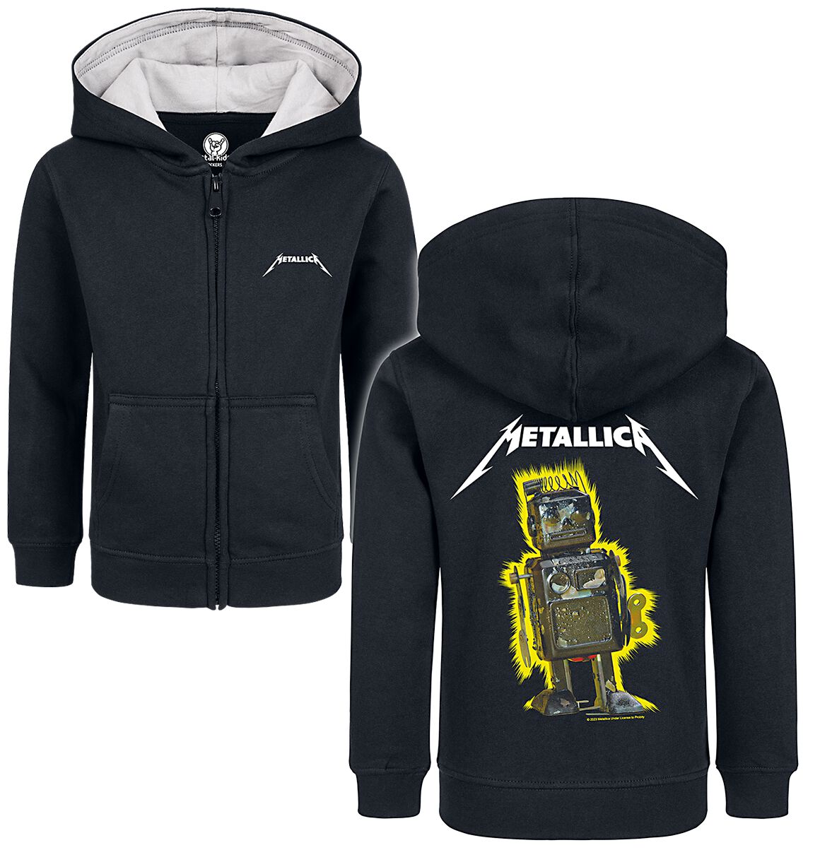 Metal-Kids - Robot Blast | Metallica Vestes à capuches pour enfants