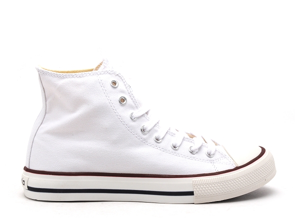 Victoria boots bottine femme tribu bot lona  106500 blanc