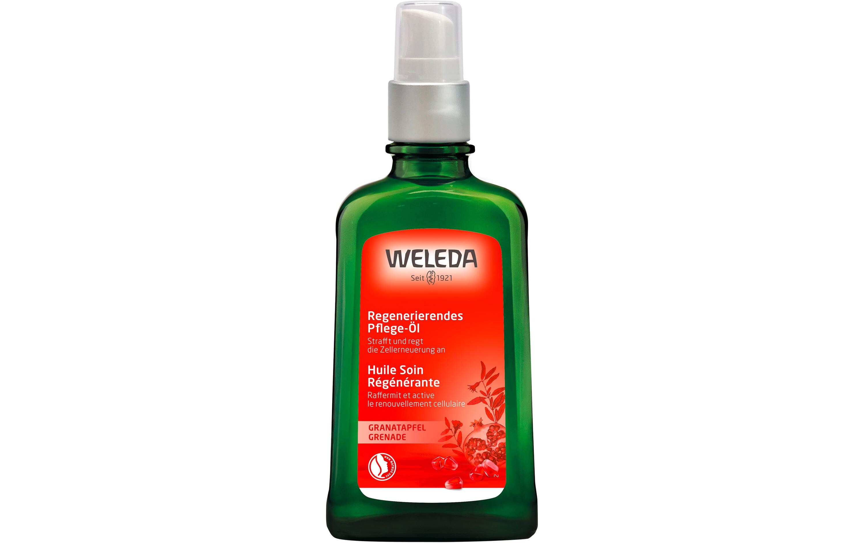Body Oil Granatapfel Regeneration 100 mlNatürliches Pflegeöl bewahrt die Feuchtigkeit