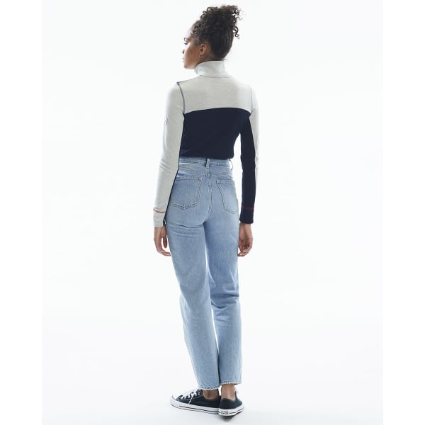 Pull DALE OF NORWAY MORITZ F BASIC SWEATER NAVY WHITE RASPBERRY