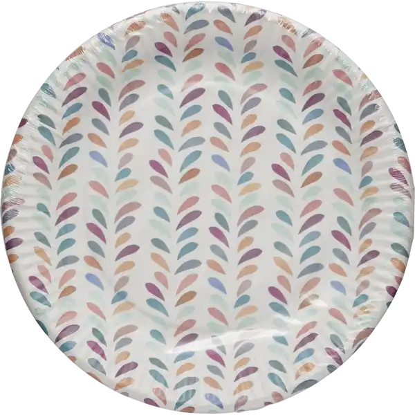 Pappteller, rund Ø 23 cm, Design sortiert, 10 Stk.