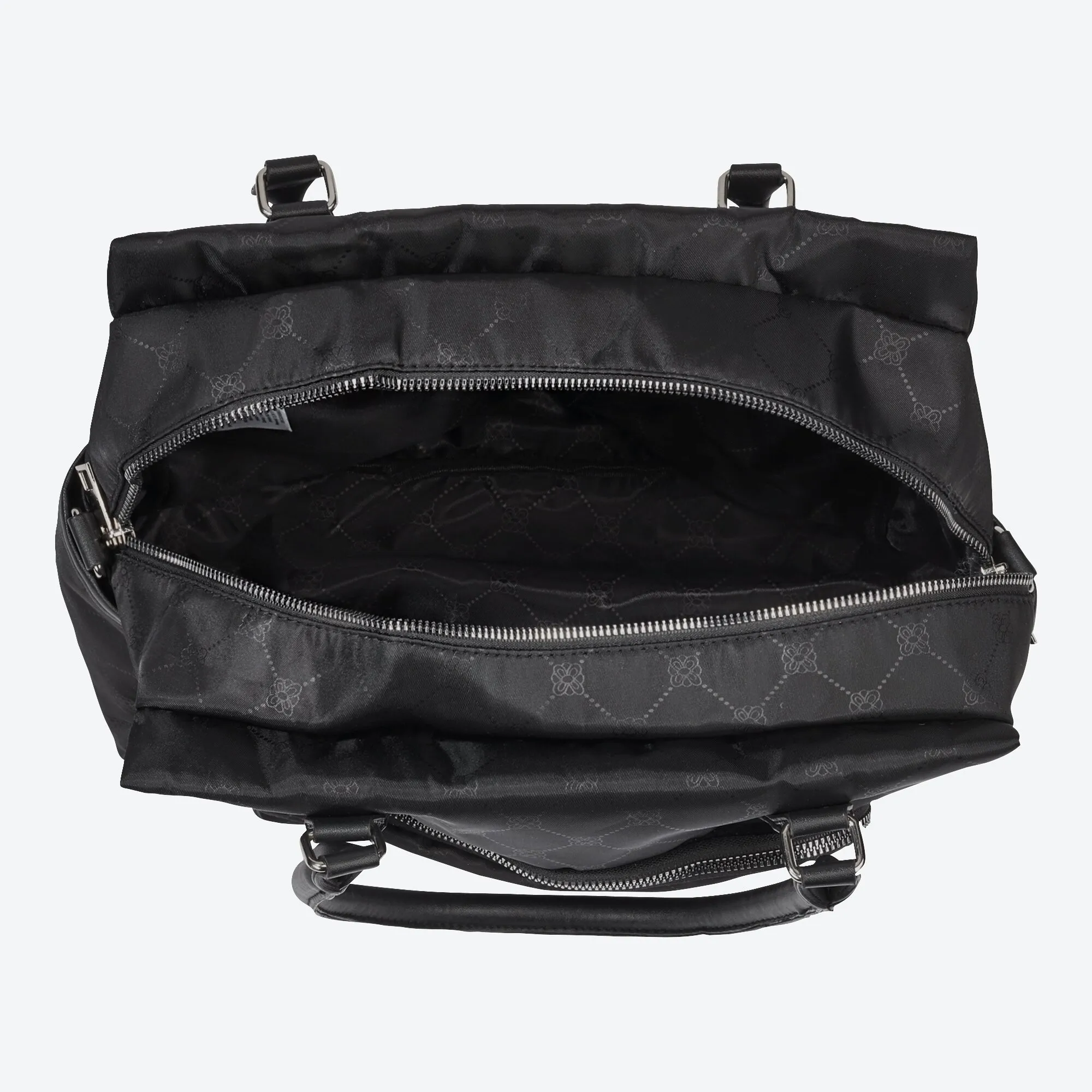 Damen-Handtasche mit geprägtem Muster, ca. 35x28cm