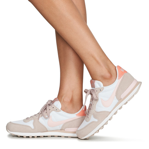 Nike - W NIKE INTERNATIONALIST MN - Blanc / Rose
