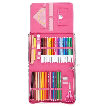 Depesche TOPModel Federtasche Friends, pink, sortiert
