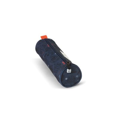 Trousse ronde Robot - 1 compartiment - bleu - Pol Fox