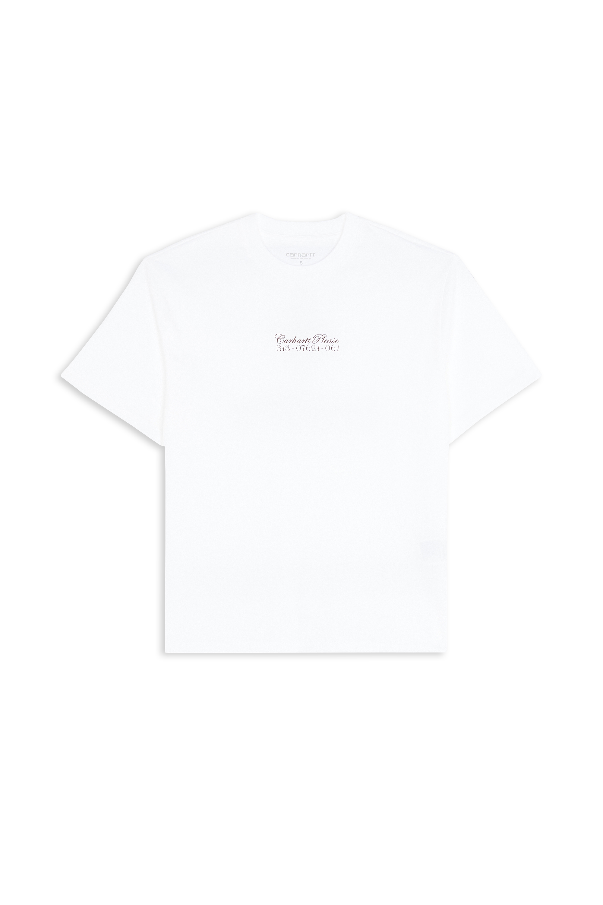 CARHARTT WIP T-shirt  W' SS CARHARTT Blanc