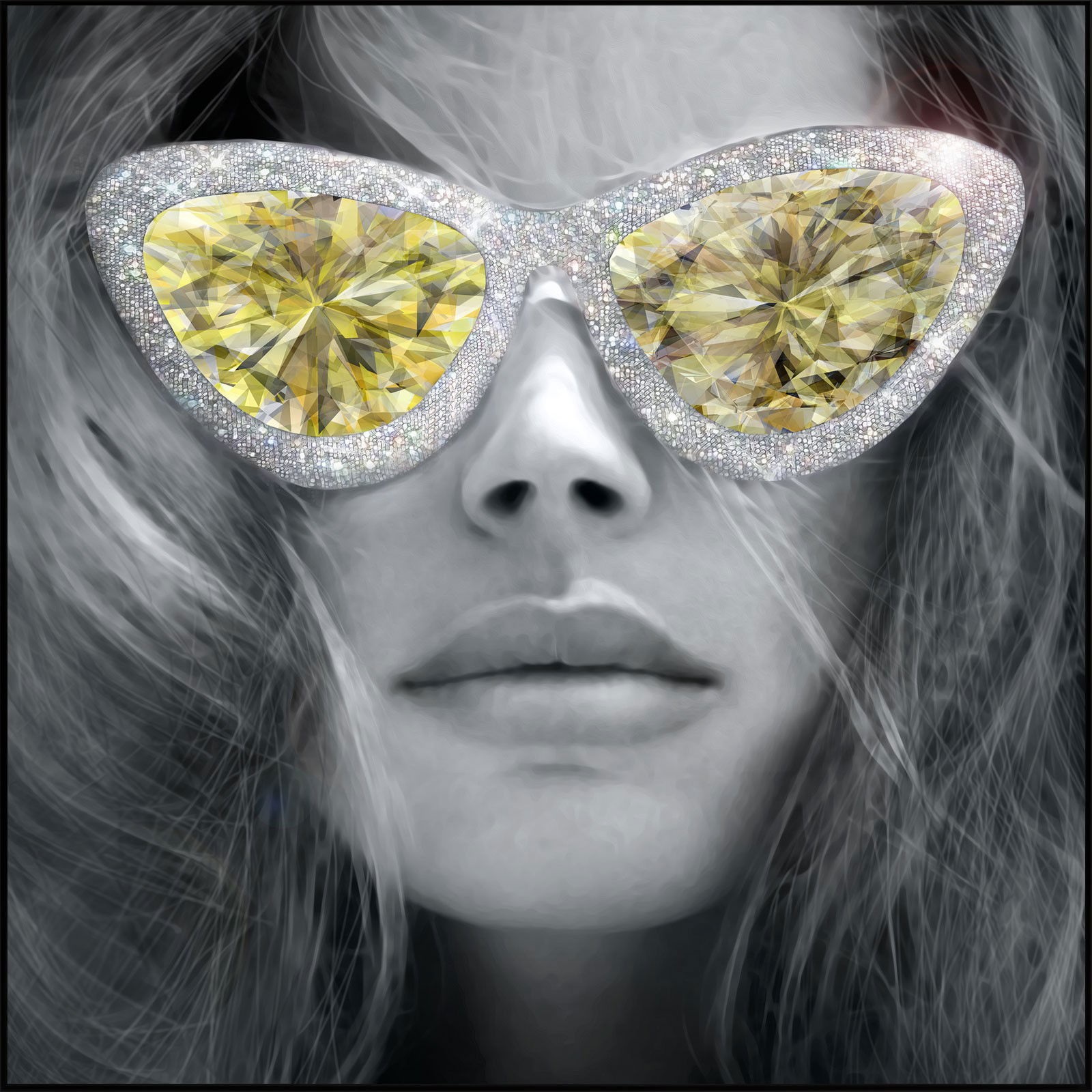 Lucy In The Sky With Diamonds by Anton Sparx - Limited Edition. Edition of: 150. Signed.