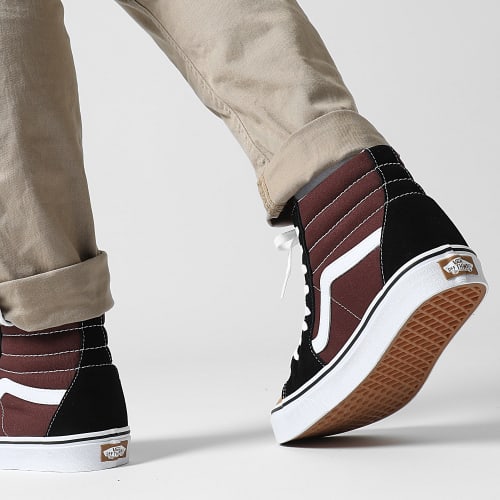 Baskets Sk8-Hi BW7YS81 Color Block Black Brown