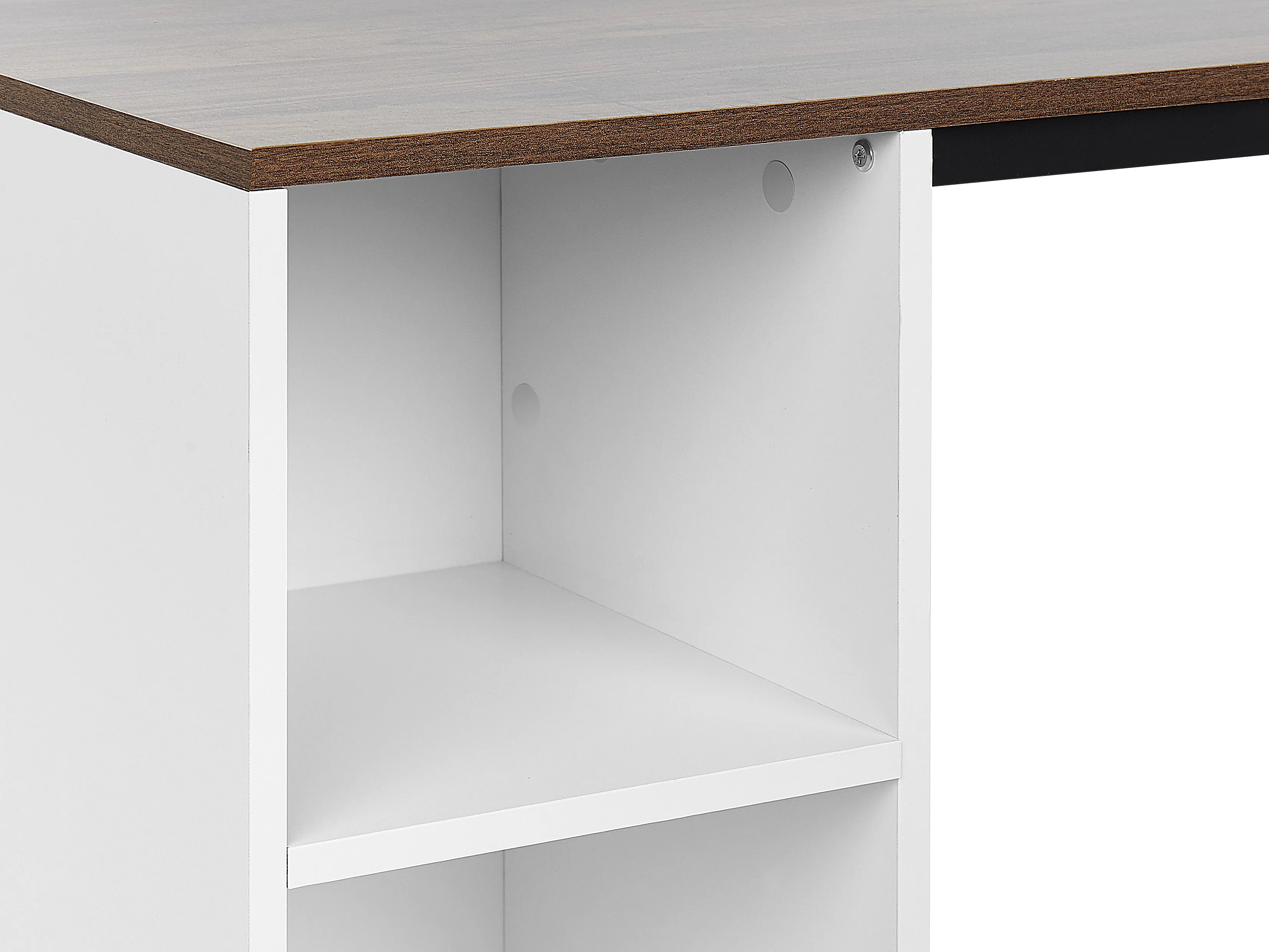 Bureau DESE Bruin/wit 120 cm 60 cm