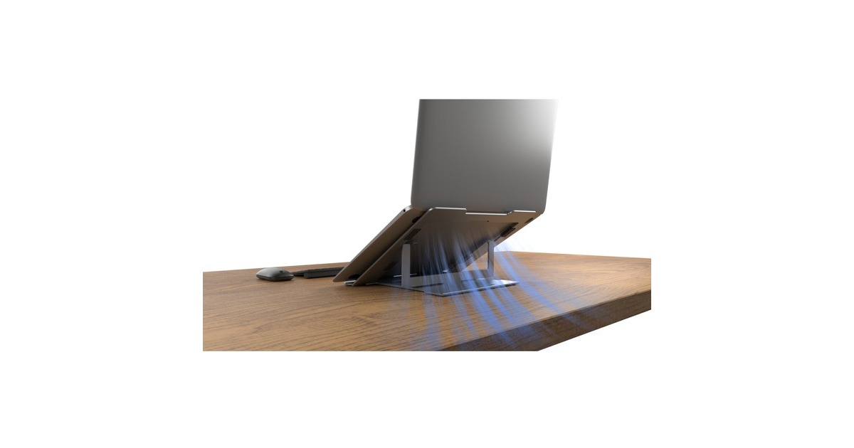 KensingtonEasy Riser Aluminium Laptop Riser standaard  (Aluminium)