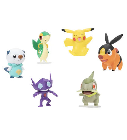 Pok?mon Figurer - 6-pak - Battle Ready