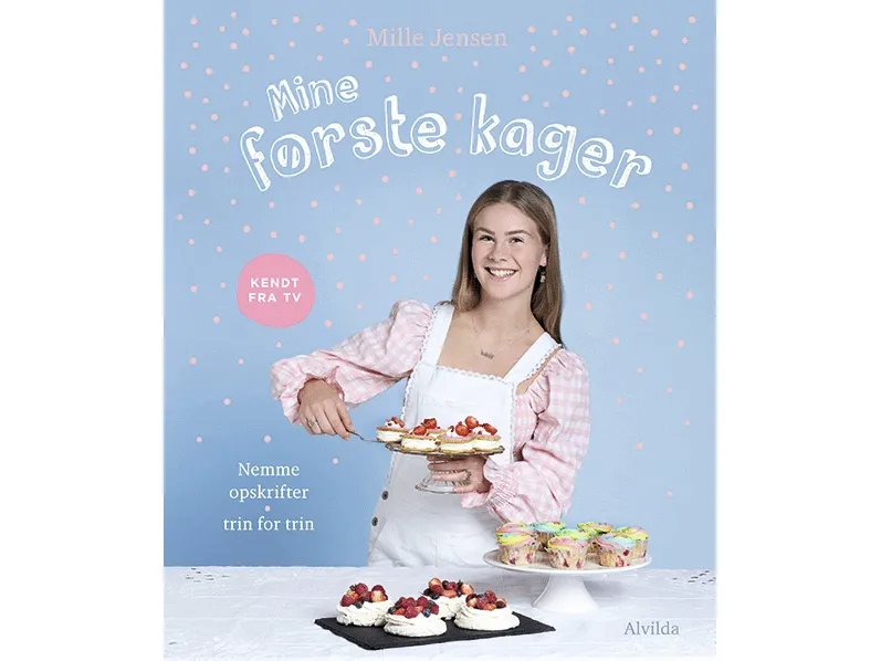 Mine første kager (nemme opskrifter - trin for trin) | Mille Jensen