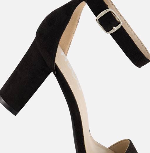 POSH by Poelmansh Sandalen zwart Textiel