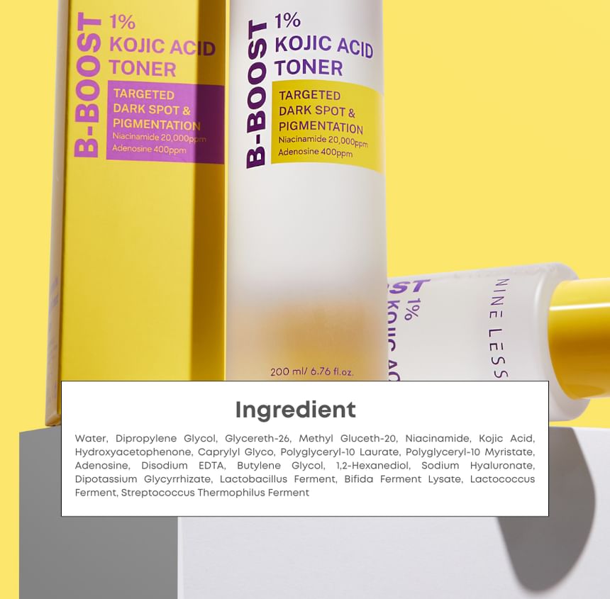 NINELESS - B-Boost 1% Kojiczuur Toner