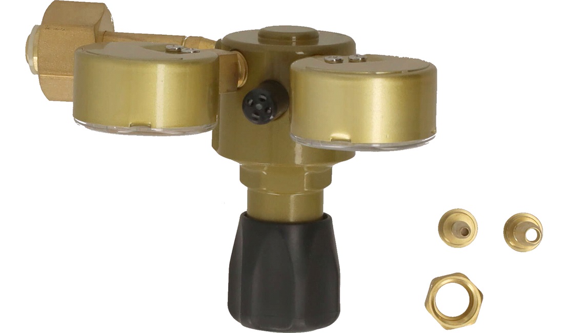 MANOMETER BLANDGAS/ARGON MED 2 URE