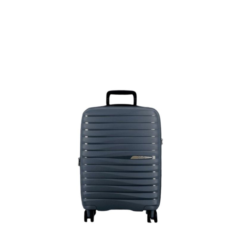 Valise cabine rigide extensible Xwave 55 cm Bleu Nuit