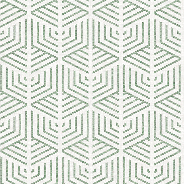 Papier peint pré-encollé vinyle intissé Easy Roll GoodHome Bassia vert l.53 x H.1005 cm